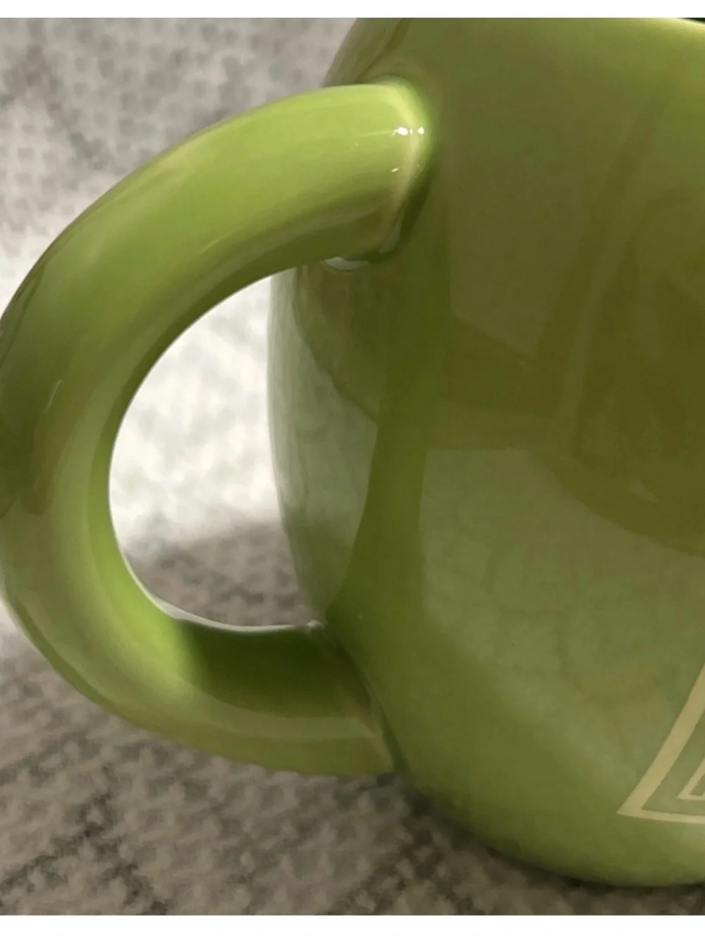Star Wars Lime Green Yoda Ceramic Mug